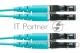 Кабель Патч-корд Panduit FX2ELLNLNSNM003 2x50/125 OM3 LC дуплекс-LC дуплекс 3м LSZH аквамарин