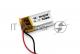 Аккумулятор Li-Pol (батарея) 4*10*20мм 2pin 3.7V/50mAh