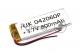 Аккумулятор Li-Pol (батарея) 4*20*60мм 2pin 3.7V/800mAh