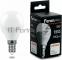 Лампа светодиодная LED 9вт Е14 дневной матовый шар Feron.PRO