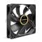 Вентилятор 12В DC ExeGate EX12025B2P (120x120x25 мм, 2-Ball (двойной шарикоподшипник), 2pin, 1550RPM, 25dBA)