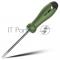 Шлицевая отвёртка Home Series Green Deli HT1105L 5x100мм  Эксклюзивный дизайн, рукоятка из высококачественного софттач пластика