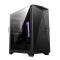 Корпус MSI MPG GUNGNIR 300P AIRFLOW Midi Tower, EATX, 2xUSB 3.2 Gen 1, 1xUSB 3.2 Gen2 Type-C, 4x120mm PWM black Fan, 1x80mm Fan, 2x 6015 Fan, MPG PCI-E 4.0 X16 RISER CABLE, Tempered Glass Window