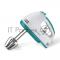 Миксер Blackton Bt MX423 White-Turquoise. Мощность 200 Вт / 7 скоростных режимов / Скорость вращения до 1200 об/мин Кнопка извлечения насадок / Два крюка для замешивания теста / Два венчика для взбивания / Легкий и удобный в использовании / Длина сет