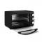 Электрическая печь Blackton Bt EO2001W Black, Мощность 1280 Вт, Объем 19 л, 3 режима работы, Таймер до 60 мин, Температура: 100-250°C, Термостат, Сигнал об окончании приготовления, Решётка для гриля, противень, поддон для капель, ручка для снятия про