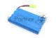 Аккумулятор Ni-Cd 9,6V 1400mAh AA Flatpack разъем Tamiya