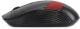 Мышь Оклик 310MW черный/красный оптическая (3200dpi) беспроводная USB для ноутбука (3but)