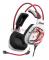 Наушники с микрофоном A4Tech Bloody G575 Naraka белый/красный 2м мониторные USB оголовье (G575 NARAKA)