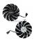 Вентилятор (кулер) для видеокарты Gigabyte RX 470, 570, 580, GTX 1060 88мм 4-pin