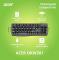 Клавиатура Acer OKW301 черный USB (ZL.KBDCC.01A)