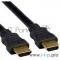 Кабель HDMI Cablexpert CC-HDMI4F-10, 19M/19M, v2.0, медь, позол.разъемы, экран, плоский кабель, 3м, черный, пакет