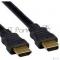 Кабель HDMI Cablexpert CC-HDMI490-15, 19M/19M, v2.0, медь, позол.разъемы, экран, плоский кабель, 1м, черный, пакет
