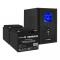 Комплект ИБП EX295988RUS + батарея 40Aч EX282976RUS 2шт (инвертор, синус, для котла) ExeGate SineTower SZ-1500.LCD.AVR.2SH.1C13.USB <1500VA/1200W, чистый синусоида, LCD дисплей, AVR, 2*Schuko+1*C13, USB, линейно-интерактивный, Black> + батарея ExeGat