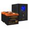 Комплект ИБП EX295988RUS + батарея 55Aч EX285652RUS 2шт (инвертор, синус, для котла) ExeGate SineTower SZ-1500.LCD.AVR.2SH.1C13.USB <1500VA/1200W, чистый синусоида, LCD дисплей, AVR, 2*Schuko+1*C13, USB, линейно-интерактивный, Black> + батарея ExeGat