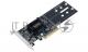 Адаптер Synology M.2 SSD-Sata, LP PCIe 2.0x8 (for DS1517+, DS1817+, DS3018xs, FS1018, RS1219+, for all xs/xs+ models) up to 2xSSD M.2 SATA