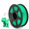 Филамент NVPRINT PLA Green для 3D печати диаметр 1.75мм  длина 330 метров  масса 1 кг