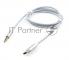 Кабель-переходник USB Cablexpert CCAB-CM35M-1M-W, Type-C/Jack3.5, Mobile, 1м, белый, коробка