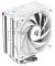 Кулер DEEPCOOL AK400 DIGITAL WH LGA1700/1200/115X/AM5/AM4 (18шт/кор, TDP 260W, PWM, Fan 120mm, 4 тепл. трубки, ARGB, белый) RET