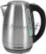 Чайник электрический Hyundai HYK-S8408 1.7л. 2200Вт серебристый матовый/черный (корпус: нержавеющая сталь)