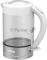 Чайник электрический Hyundai HYK-G9990 1.6л. 2000Вт белый/серебристый корпус: стекло