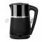 Чайник электрический GALAXY LINE GL 0338, черный, пластик, двойная стенка из нержавеющей стали AISI 304 и пищевого пластика, 2200 Вт, 1,7 л, LED-дисплей, регулировка температуры нагрева от 40 до 100 °с, функция подогрева и поддержания температуры, съ