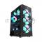 Корпус 1STPLAYER FIREBASE XP Black / ATX / 4x120mm LED fans / XP-BK-4F1