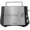 Тостер Polaris PET-0812A черный матовый