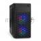 Корпус Minitower ExeGate mEVO-7803-XP500 (mATX, БП XP500 с вент. 12см, 2*USB+1*USB3.0, HD аудио, черный, 2 вент. 12см с RGB подсветкой)