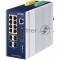 Коммутатор PLANET IGS-6329-8UP2S2X IP30 DIN-rail Industrial L3 8-Port 10/100/1000T 802.3bt PoE + 2-port 1G/2.5G SFP + 2-Port 10G SFP+ Full Managed Switch (-40 to 75 C, 8-port 95W PoE++, 802.3bt/PoH/Force modes, DIDO, ERPS Ring, 1588 PTP TC, Modbus TC