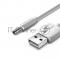 Кабель Vention USB AM/DC-jack 3.5мм M - 1м Белый
