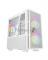 Корпус Deepcool CH360 WH без БП, боковое окно (закаленное стекло), 2x140мм ARGB LED вентилятор спереди и 1x120мм ARGB LED вентилятор сзади, белый, mATX