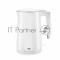 Чайник BQ KT1720P White. Мощность:2200Вт/ Объем:1,5л/ Двухслойный корпус/ Внутренняя колба из нержавеющей стали препятствует соприкосновению пластика с кипящей водой / Внешняя поверхность выполнено из высококачественного пластика - корпус не нагревае
