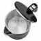 Чайник BQ KT1716P Black. Мощность:1800 Вт/Объем 1л/ Двухслойный корпус, внутренная колба из нержавеющей стали препятствует соприкоснавению пластика с кипящей водой, внешняя поверхность выполнена из высококачественного пластика - корпус не нагревается