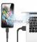 Кабель Defender F181, USB 2.0 (AM) - Apple Lightning (M), 1метр, 2.4А, нейлоновая оплетка, чёрный.