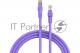 Патч-корд Vention прямой SFTP cat.6A, RJ45 - 0,3м. Фиолетовый