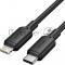 Кабель Vention USB 2.0 CM/Lightning 8M для iPad/iPhone 3A - 1м. Черный