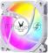 Вентилятор Formula Cosmic 12WH FR RGB 120x120x25mm белый 3-pin 4-pin (Molex)22.3dB Ret