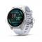 Смарт-часы Garmin Fenix 8 AMOLED серебристый, белый 43мм
