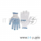 Перчатки Перчатки ЗУБР трикотажные, 12 класс, х/б, с защитой от скольжения, L-XL 11451-XL