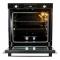 Электрический духовой шкаф Simfer B6EB56026, встраиваемый, черный