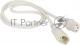 Шнур питания Lanmaster LAN-PP13/14-1.5-WH C13-С14 проводник.:3x0.75мм2 1.5м 220В 10А белый