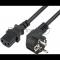 Шнур питания NTSS NTSS-PC13772 C13-Schuko проводник.:3x1мм2 1.8м 220В 10А черный