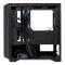 Корпус без блока питания/ HSPD M321, Mesh Mini-tower, Black, slide TG, 0.45 SPCC, 2x140mm ARGB+1x120mm ARGB mATX, mITX 160/340/184mm 2x2.5, 2x3.5, 4xPCI 2xUSB-A 3.0, 1xUSB-A 1.0 390x200x385mm