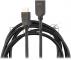 Кабель-удлинитель аудио-видео Buro HDMI (m)/HDMI (f) 1.5м. позолоч.конт. черный (BU-HDMI2.0-EXTND-1.5M)