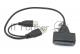 Переходник SATA на USB 2.0 на шнурке 30см с индикатором