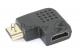 Удлинитель HDMI папа-мама угловой влево