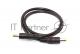 Кабель DC 5.5x2.5  18 AWG папа-папа 0,5 м с прямым штекером