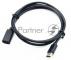 Кабель-удлинитель Buro USB Type-C (m) USB Type-C (f) 2м (BU-EXT-TYPEC-2M) черный