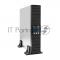 ИБП On-line ExeGate PowerExpert ULS-2000.LCD.AVR.6C13.USB.RS23 <2000VA/2000W, On-Line, PF=1, LCD, 6*C13, RS232, USB, SNMP-slot, встроенные батареи 12V 7.2Ah - 6шт, батарейный коннектор, подключение до 4 внешних батарейных блоков 72В, Rack