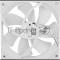 Кулер для корпуса/ Thermalright TL-C14CW (140x140x25mm, 4-pin PWM, 75.8CFM, 26.4dBA, 1500RPM, White)
